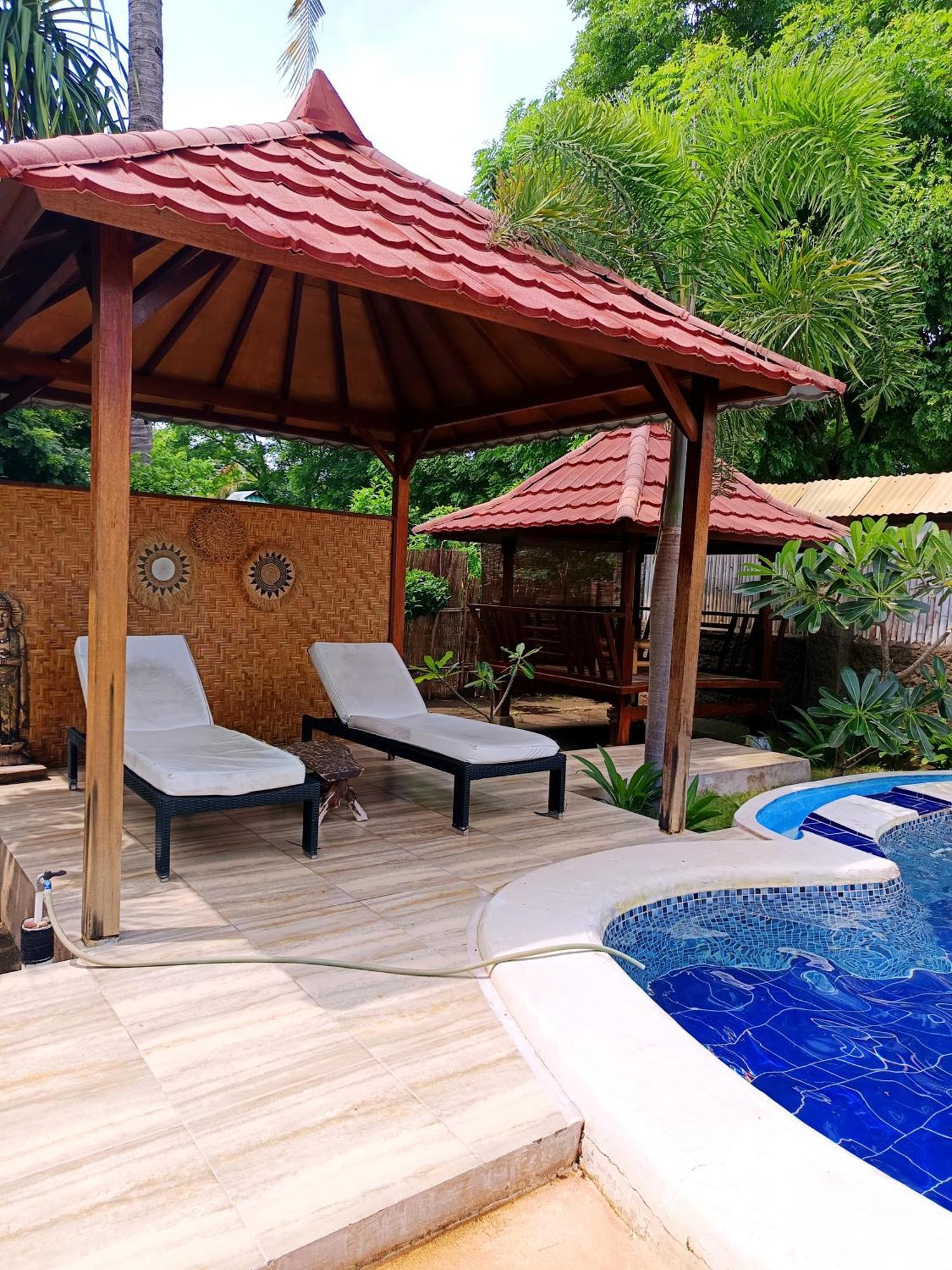 Kampung Meno Bungalows Gili Meno Exterior foto