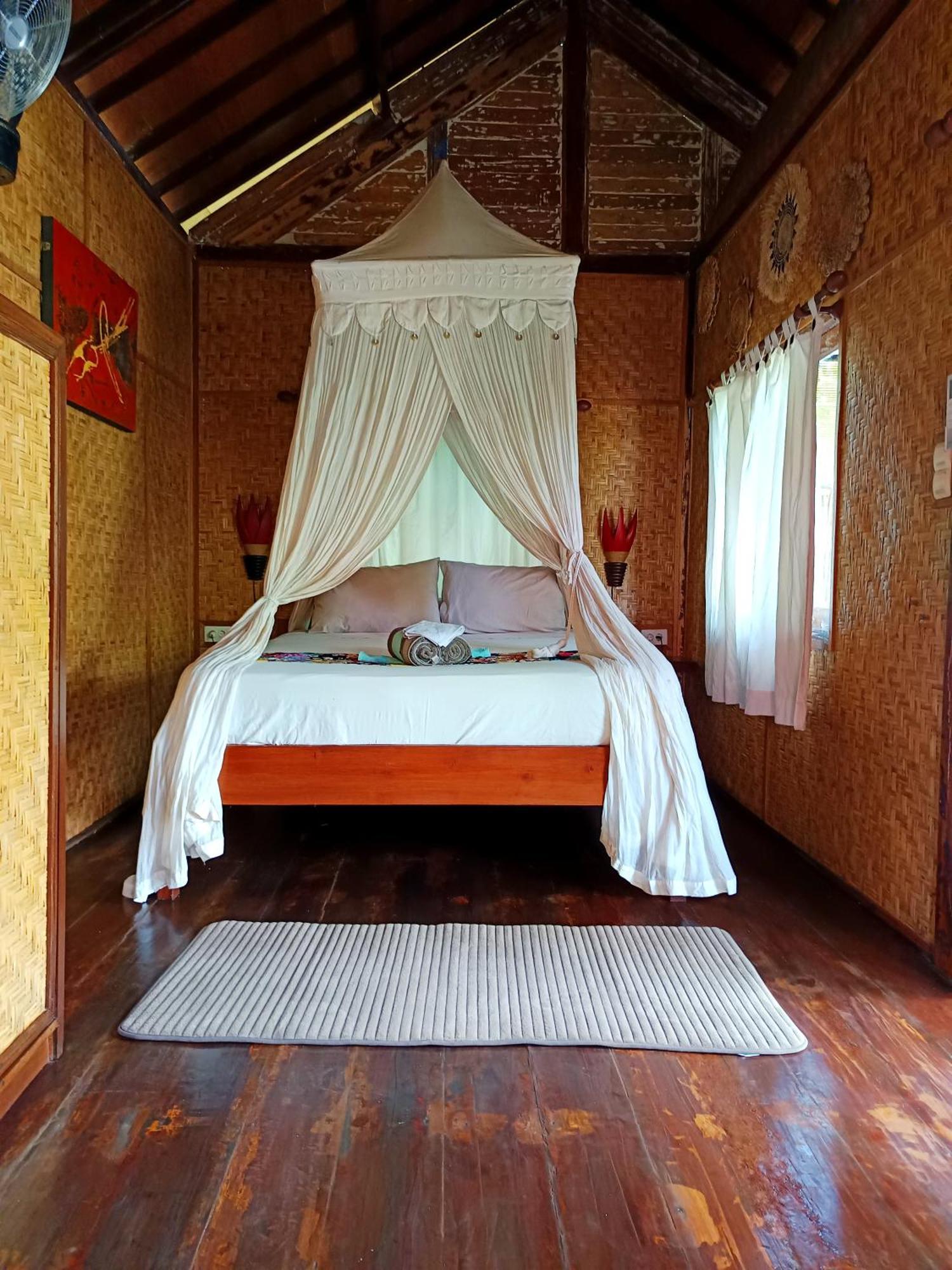 Kampung Meno Bungalows Gili Meno Exterior foto