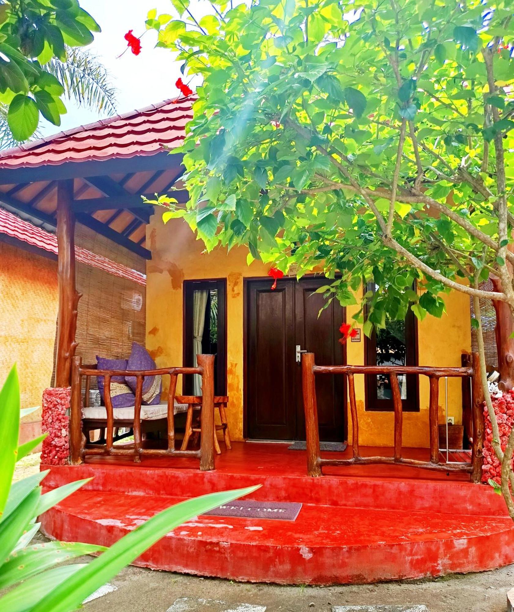 Kampung Meno Bungalows Gili Meno Exterior foto
